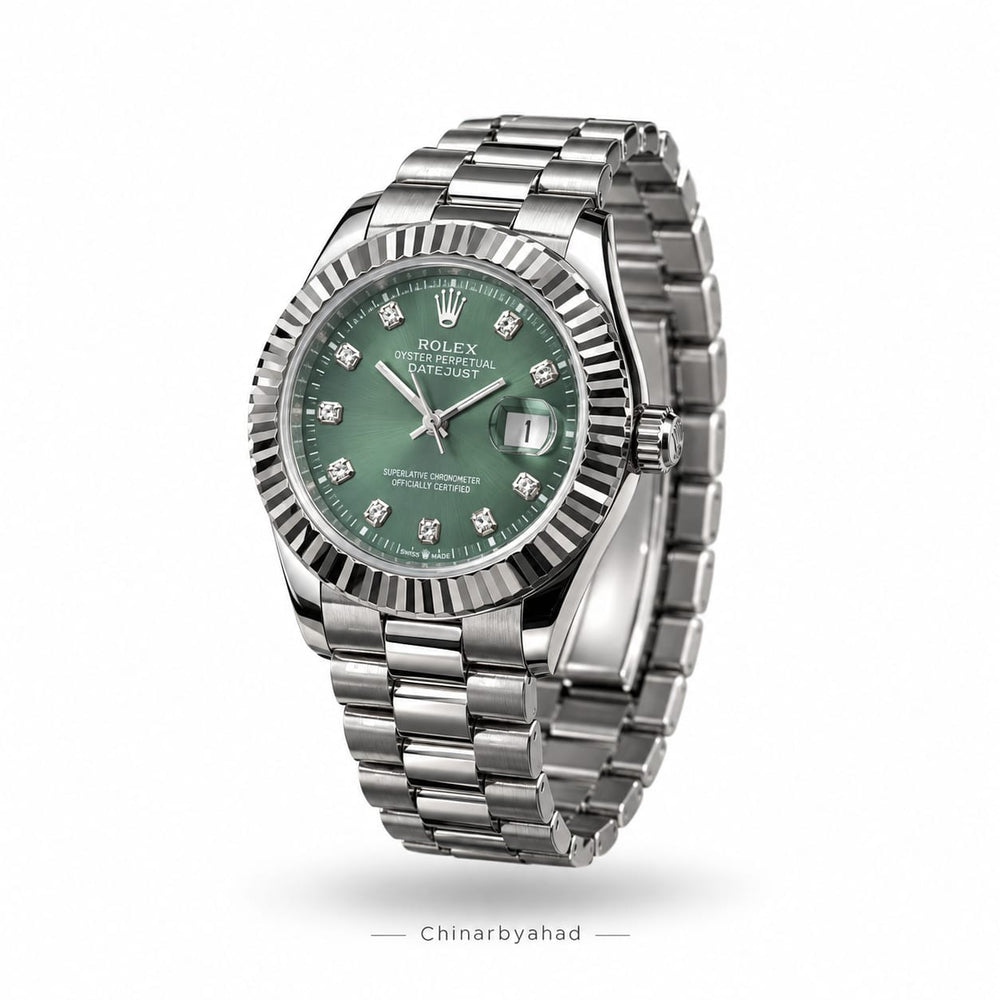 Rolex Silver Green