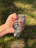 Rolex GMT Master 2 Silver Gold