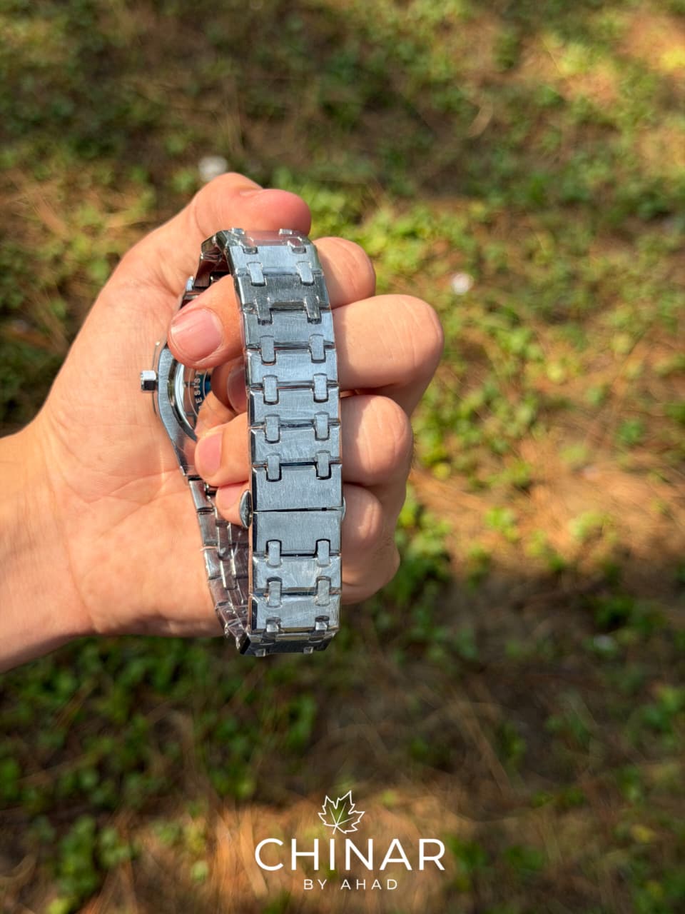 AUDEMARS PIGUET AP Silver Black