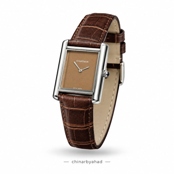 Cartier Quartz Old Money (Brown)